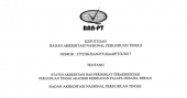 SK Akreditasi BAN-PT PALAPA HUSADA 2017